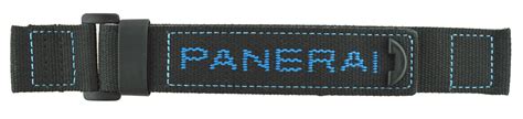 genuine panerai black nylon